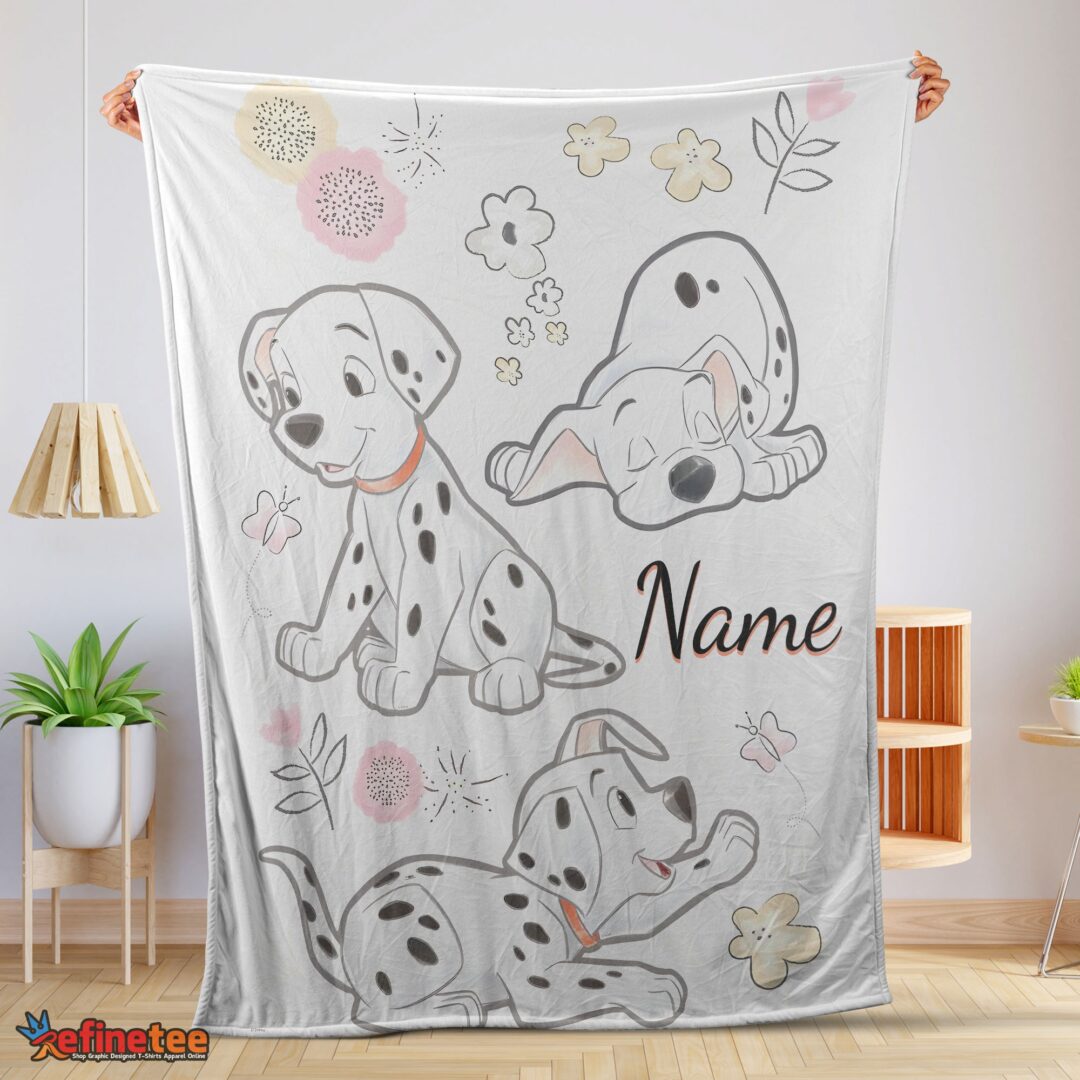 nice-disney-cartoon-101-dalmatians-cute-blanket-fleece-customized-blanket-mk-01 Nice Disney Cartoon 101 Dalmatians Cute Blanket Fleece Customized Blanket