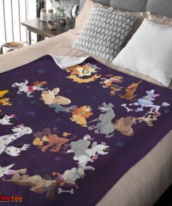 Nice Disney Cartoon All Disney Dog Blanket Fleece Customized Blanket - Image 4