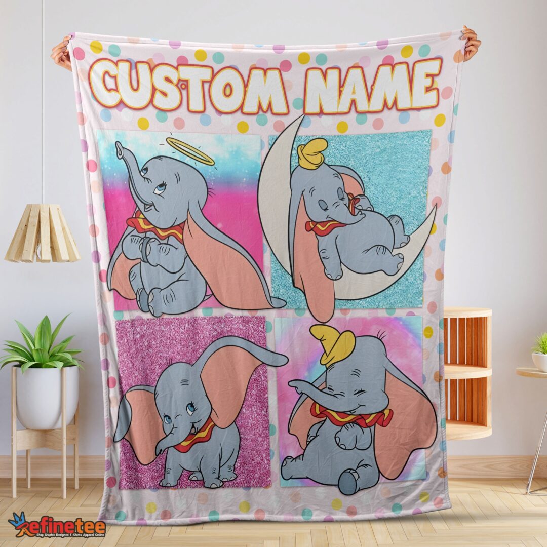 nice-disney-cartoon-baby-girl-elephant-dumbo-velveteen-cute-blanket-fleece-customized-blanket-mk-01 Nice Disney Cartoon Baby Girl Elephant Dumbo Velveteen Cute Blanket Fleece Customized Blanket