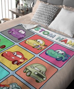 Nice Disney Cartoon Cars With All Friends Blanket Fleece Customized Blanket - Image 4
