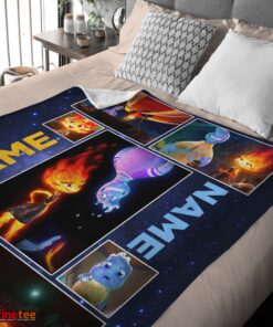 Nice Disney Cartoon Elemental Blanket Fleece Customized Blanket - Image 4