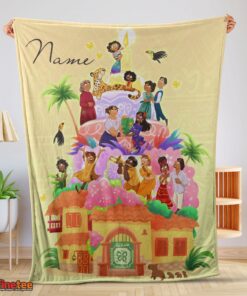 Nice Disney Cartoon Encanto Movie Blanket Customize Blanket
