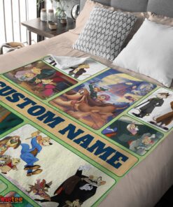 Nice Disney Cartoon Personalized Great Mouse Detective Blanket Fleece Customized Blanket - Image 4