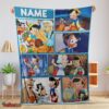 Nice Disney Cartoon Pinocchio With Friends Blanket Fleece Customized Blanket