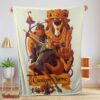 Nice Disney Cartoon Robin Hood Blanket Fleece Customized Blanket