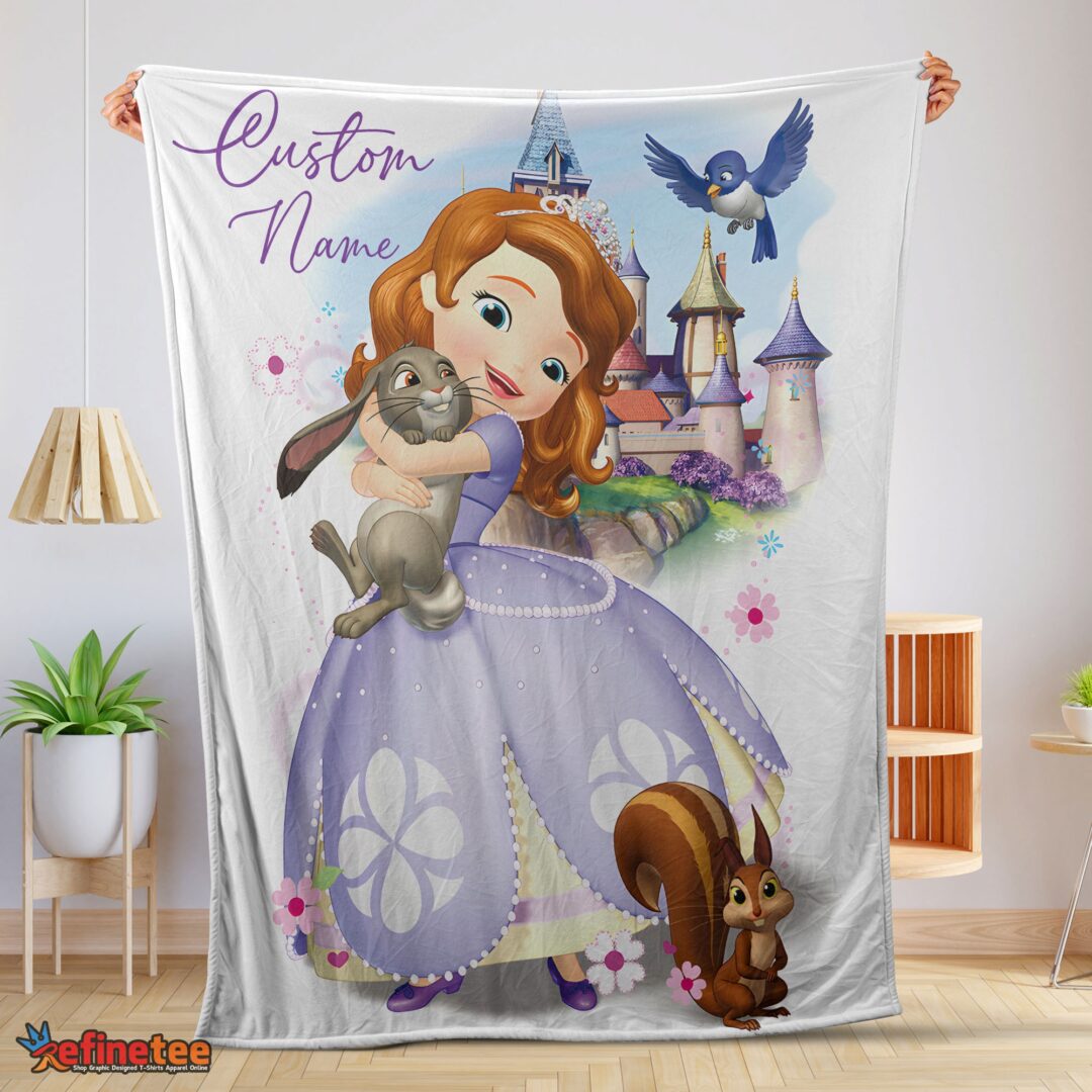 nice-disney-cartoon-sofia-the-first-sofia-princess-blanket-fleece-customized-blanket-mk-01-1 Nice Disney Cartoon Sofia The First Sofia Princess Blanket Fleece Customized Blanket
