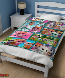 Nice Disney Cartoon SuperKitties With Friends Blanket Fleece Customized Blanket - Image 3