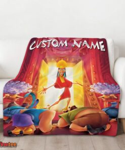 Nice Disney Cartoon The Emperor's New Groove Blanket Fleece Customized Blanket - Image 3