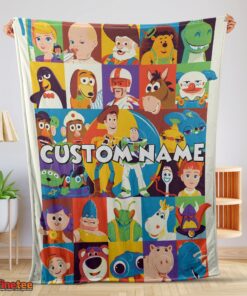 Nice Disney Cartoon Toy Story Velveteen Cute Blanket Fleece Customized Blanket