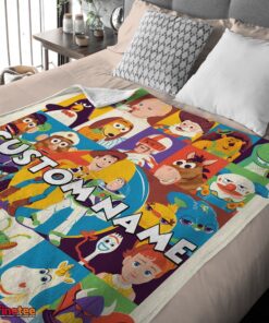 Nice Disney Cartoon Toy Story Velveteen Cute Blanket Fleece Customized Blanket - Image 4