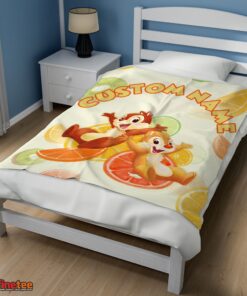 Nice Disney Chip 'N' Dale Chip And Dale Blanket Fleece Customized Blanket - Image 3