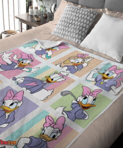 Nice Disney Daisy Duck And Friends Daisy Duck Moods Blanket Customize Blanket - Image 3