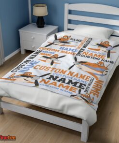 Nice Disney Dusty Crophopper Blanket Fleece Customized Blanket - Image 3