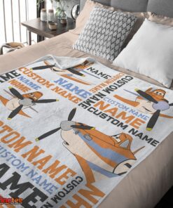 Nice Disney Dusty Crophopper Blanket Fleece Customized Blanket - Image 4