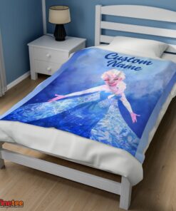 Nice Disney Frozen Magic Elsa Blanket Fleece Customized Blanket - Image 3