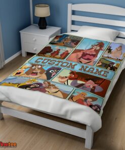 Nice Disney Home On The Range Poster Blanket Fleece Customized Blanket - Image 3
