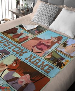 Nice Disney Home On The Range Poster Blanket Fleece Customized Blanket - Image 4