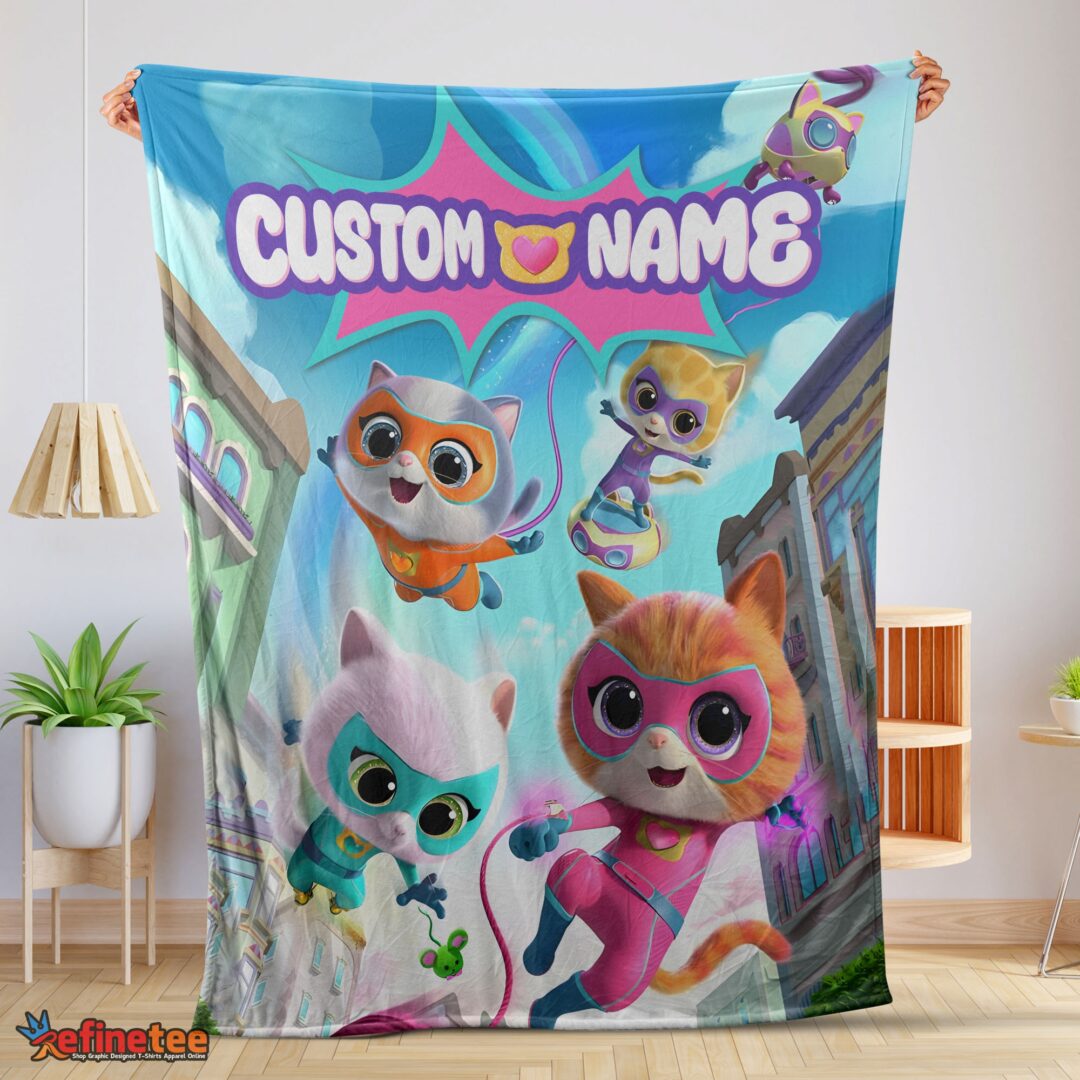 nice-disney-junior-superkitties-chibi-cute-fleece-blanket-customize-blanket-mk-01-1-1 Nice Disney Junior SuperKitties Chibi Cute Fleece Blanket Customize Blanket