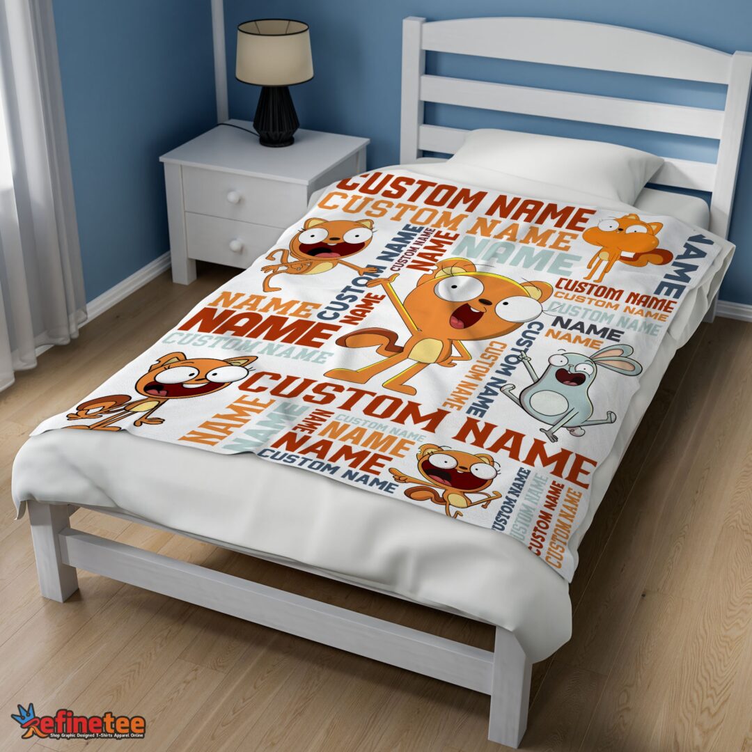 nice-disney-kiff-chatterley-barry-buns-blanket-fleece-customized-blanket-mk-02 Nice Disney Kiff Chatterley & Barry Buns Blanket Fleece Customized Blanket - Image 3