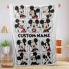 Nice Disney Mickey And Friends Mickey Mouse Moods Blanket Customize Blanket