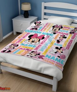 Nice Disney Minnie Mouse Blanket Fleece Customized Blanket - Image 3