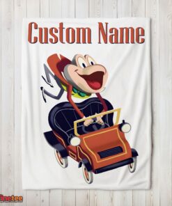 Nice Disney Mr Toad Vintage Cartoon Blanket Fleece Customized Blanket