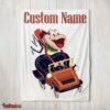 Nice Disney Mr Toad Vintage Cartoon Blanket Fleece Customized Blanket