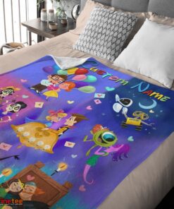 Nice Disney Pixar Cartoon All Story Velveteen Cute Blanket Fleece Customized Blanket - Image 4