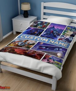 Nice Disney Pixar Onward Magical Journey Collage Blanket Fleece Customized Blanket - Image 3