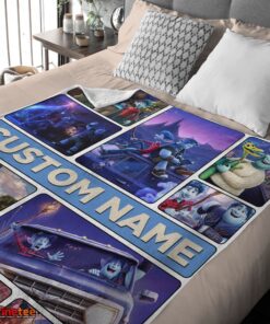 Nice Disney Pixar Onward Magical Journey Collage Blanket Fleece Customized Blanket - Image 4