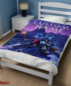 Nice Disney Pixar Onward Poster Blanket Fleece Customized Blanket - Image 3