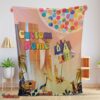 Nice Disney Pixar Up With Our Balloons And Sky With House Movie Blanket Customize Blanket