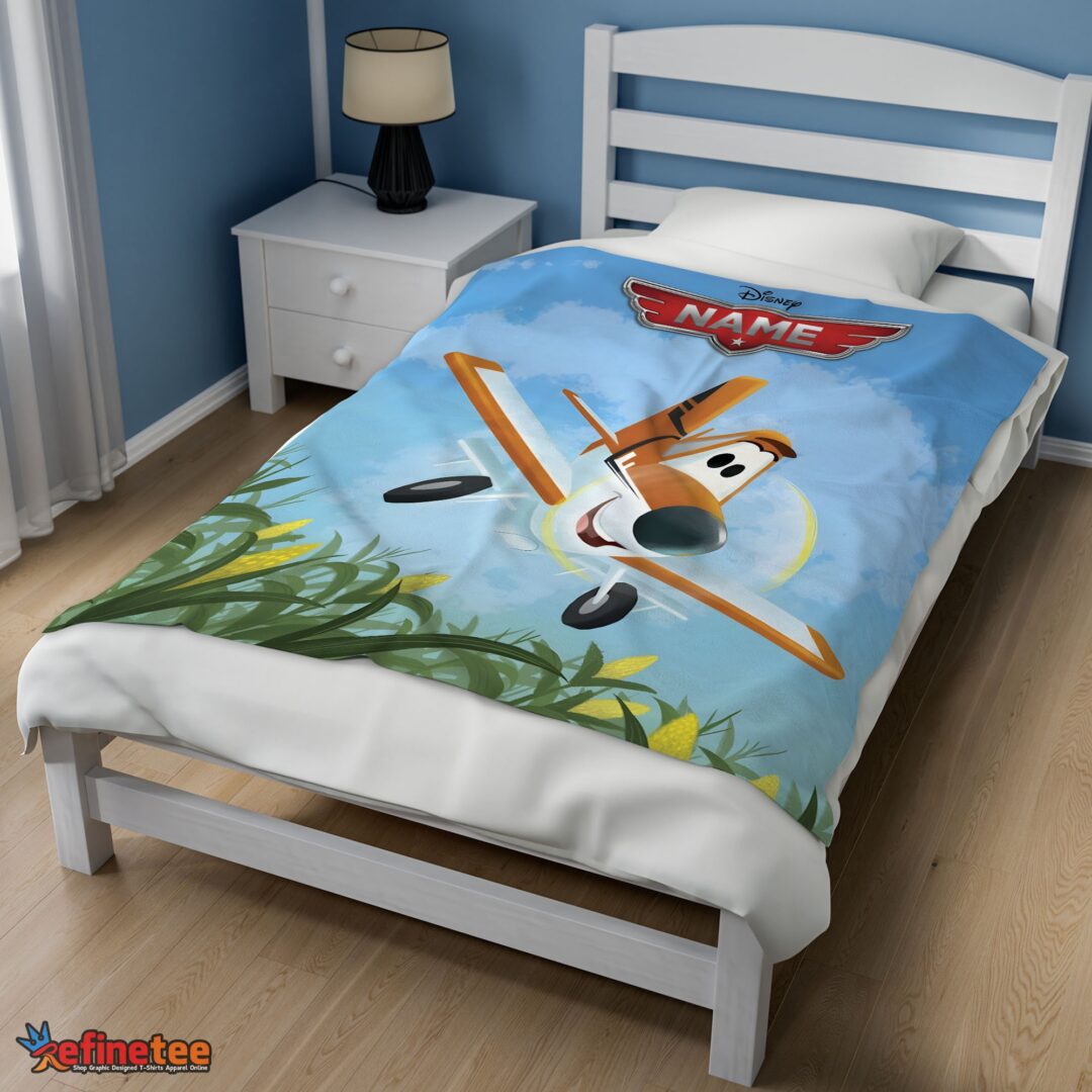 nice-disney-planes-movie-dusty-crophopper-blanket-fleece-customized-blanket-mk-02 Nice Disney Planes Movie Dusty Crophopper Blanket Fleece Customized Blanket - Image 3
