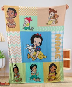 Nice Disney Princess Baby Princess Blanket Fleece Customized Blanket
