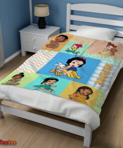 Nice Disney Princess Baby Princess Blanket Fleece Customized Blanket - Image 3
