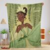 Nice Disney Princess Tiana Blanket Fleece Customized Blanket