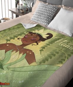 Nice Disney Princess Tiana Blanket Fleece Customized Blanket - Image 4