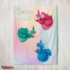 Nice Disney Sleeping Beauty Three Good Fairies Blanket Fleece Customized Blanket