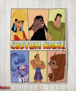 Nice Disney The Emperor's New Groove Blanket Fleece Customized Blanket