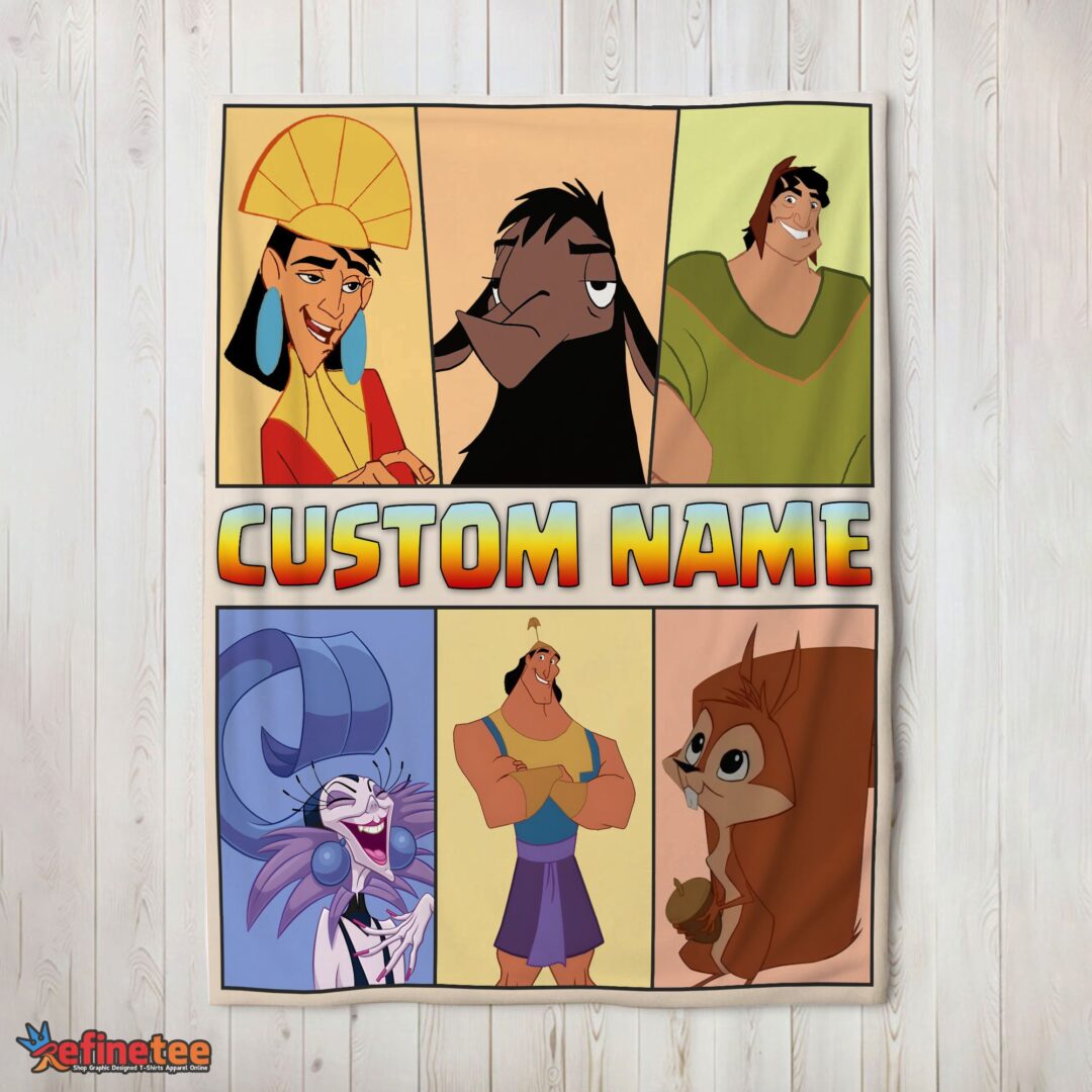nice-disney-the-emperors-new-groove-blanket-fleece-customized-blanket-mk-02 Nice Disney The Emperor's New Groove Blanket Fleece Customized Blanket