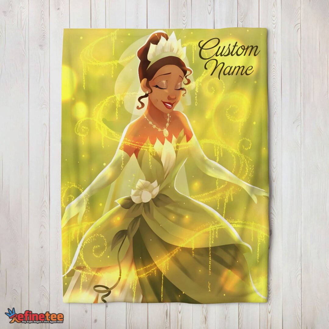 nice-disney-tiana-princess-the-princess-and-the-frog-blanket-fleece-customized-blanket-mk-01-2 Nice Disney Tiana Princess The Princess And The Frog Blanket Fleece Customized Blanket