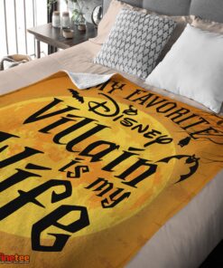 Nice Disney Villain Wife Halloween Blanket Cozy Funny And Unique Blanket - Image 3