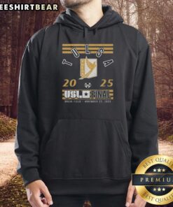 Nice FC Tulsa 2025 USL Championship Final hoodie featuring team logo and vibrant design for fans and supporters.