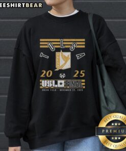 Nice FC Tulsa 2025 USL Championship Final sweatshirt featuring team logo and vibrant colors, perfect for fans.