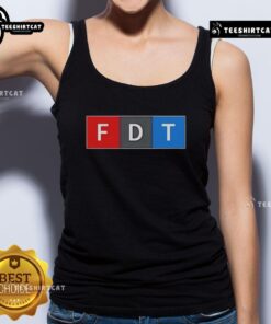 Stylish Nice FDT F Donald Trump tank top featuring bold graphics and a comfortable fit for casual summer wear.