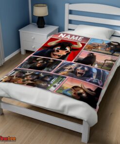 Nice Ferdinand And Friends The Gentle Bull's Journey Blanket Fleece Customized Blanket - Image 3