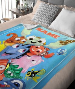 Nice Finding Nemo With Friends Blanket Fleece Customized Blanket - Image 4