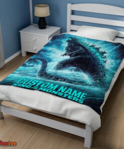 Nice Godzilla King Of The Monsters Blanket Fleece Customized Blanket - Image 3