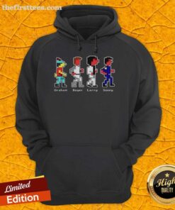 Nice Graham Roger Larry and Sonny hoodie featuring a stylish design, perfect for casual wear and fans of the series.