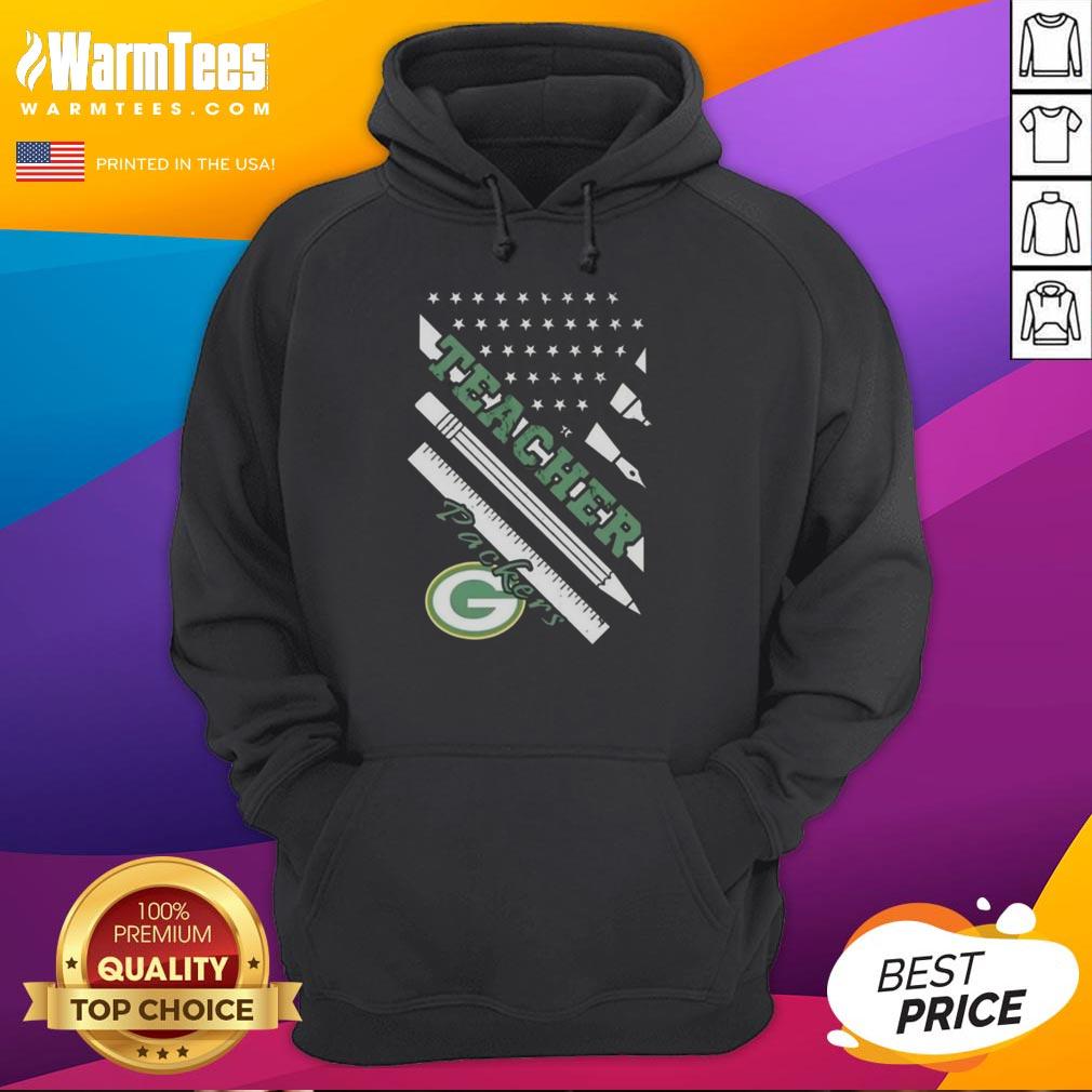 nice-green-bay-packers-football-x-teacher-american-flag-hoodie Green Bay Packers hoodie featuring American flag design, perfect for football fans and teachers alike.